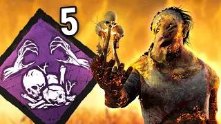 5 stacks of Pentimento Dumbest Challenges in DBD