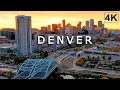 Denver Colorado usa 2023 in 4K Ultra - Drone and Time Lapse Colorado USA