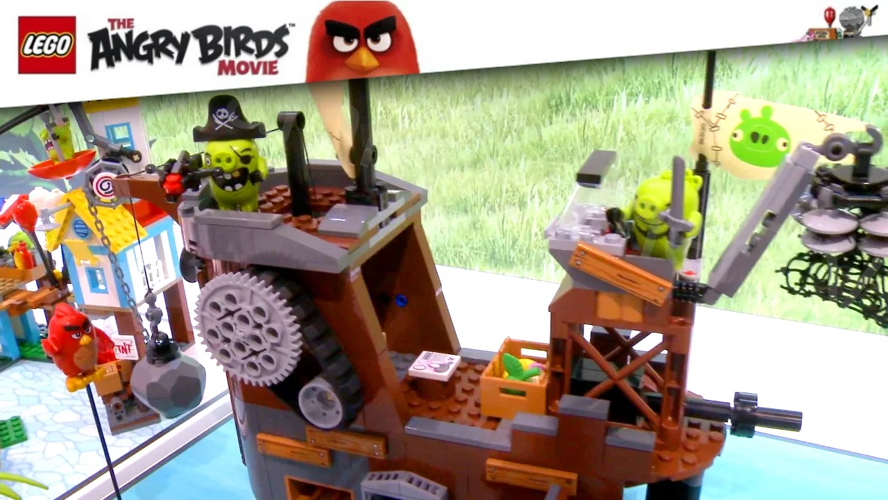 LEGO® Angry Birds - 75824 Pig City lerombolása