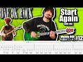 Download Lagu ONE OK ROCK - Start Again Live ver. Guitar Cover ギター弾いてみた Tabs