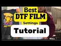 Best DTF Film Settings for Epson ET-8550 Achieve Bright White DTF Prints