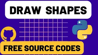 How to draw shapes - Python Turtle