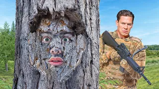 I Learned Extreme Camouflage in One Color!