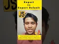 export vs export default difference between export and export default export and export default