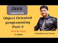 Constructor Overloading in Java Tutorial OOPs Part-3 Method Overloading in java in HINDI