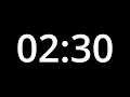 2 MINUTE 30 SECOND TIMER - No Sound