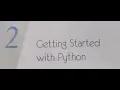 Class 11 CBSE IP Chapter - 2 Getting Started with Python