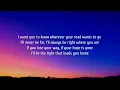 Chris Stapleton - Weight Of Your World (Lyrics)