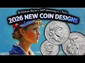 US Mint Unveils Coin Designs for 2026 Semiquincentennial Circulating Coins