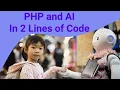 Tutorial AI Machine Learning Pattern Recognition for PHP 2022