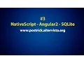 SQLite in a NativeScript App with Angular 2 Tutorial