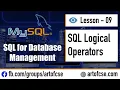 SQL Bangla Tutorial SQL Logical Operators