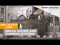 Baker Perkins High Output Bread Mixing and Forming Lines