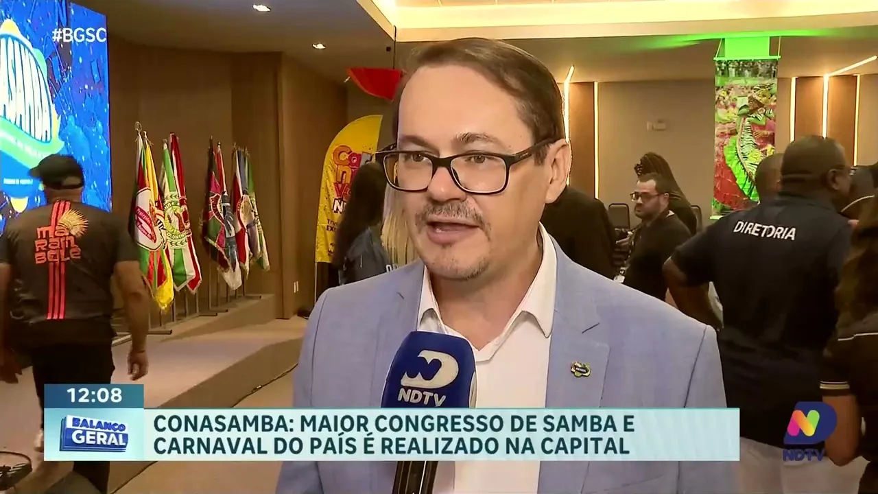 Florianópolis sedia o maior congresso de samba e carnaval do país