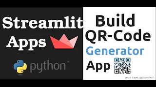 QR Code Generator App with Streamlit and Python