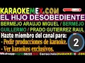 El Hijo Desobediente - Banda Lagunera (Karaoke Con Letra)