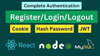 Build a Full-Stack Authentication App With React Node Express MySQL Login Registration Logout