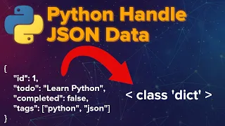 Python Tutorial Work with JSON Data using json Module Handle JSON Data in Hindi