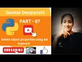 Delete object properties using the del keyword in python