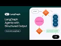 LangGraph Agents with Structured Output