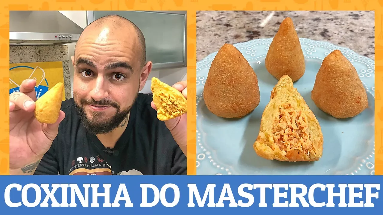 COMO FAZER A COXINHA DO MASTERCHEF MASSA DE MANDIOQUINHA ANA MARIA BROGUI