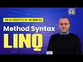 58 C LINQ Method Syntax