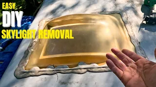 How to Remove an RV Skylight Step-by-Step Repair Guide