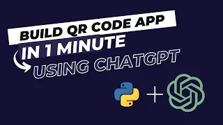 Build a QR Code Generator App with Python Tkinter using ChatGPT