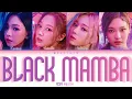 Lagu aespa 'Black Mamba' Lyrics (에스파 Black Mamba 가사) (Color Coded Lyrics)
