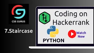7 Stair case Hackerrank Python