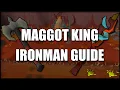 MAGGOT KING BUDGET IRONMAN GUIDE