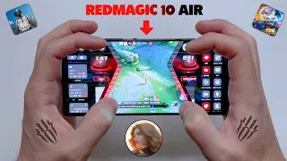 28GB RAM 🥶 REDMAGIC 10 AIR Unboxing & Gaming Review | MLBB, CODM, PUBG