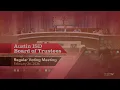 Austin ISD Board of Trustees Regular Voting Meeting February 26 2026