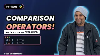 Python Comparison Operators Explained Greater Than Less Than for Beginners
