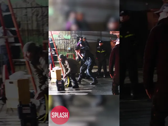 The Punisher And The Daredevil Film Action Scene For "Daredevil Born Again" - 02 Apr 2024