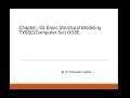 Chapter-3 Basic Structural Modeling