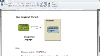 HOW JAVASCRIPT WORKS DEMO