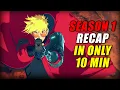 THE ORIGIN OF VASH THE STAMPEDE - Trigun Stampede Season 1 Recap EVERYTHING Explained in 10 Mins