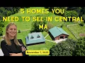5 Homes You Need to See This Week in Worcester County Massachusetts