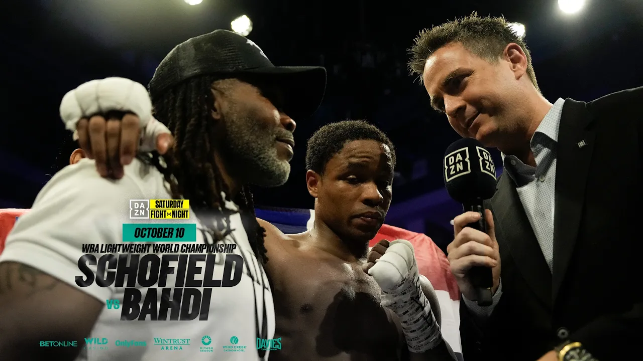 Floyd Schofield Jr. vs. Lucas Bahdi | Post Fight Interview