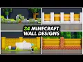 Minecraft Guide 34 Best Wall Designs to Upgrade Your World