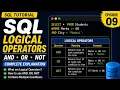 SQL Logical Operators AND OR NOT Explained WHERE Clause SQL for Beginners Episode 9