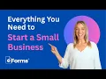 Everything You Need to Start a Small Business
