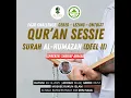 Tadabbur sessie l Surah Al-Humazah Deel 2 l Spreker: Sherief Ahmad