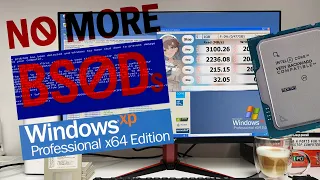 How to Install Windows XP x64 on very Modern Hardware - NO BSODs 2025 Edition