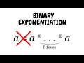 Binary Exponentiation Algorithm Explained