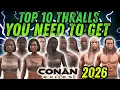 Must-Have Fighter Thralls in Conan Exiles 2026 - Locations and Stats Revealed
