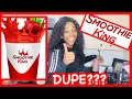 SMOOTHIE KING DUPE STRAWBERRY BLUEBERRY GREEK YOGURT SMOOTHIE