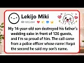FULL STORY My 14-year-old son destroyed his father s wedding cake in front of 126 guests