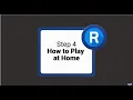River Sweeps play at home POS Tutorial